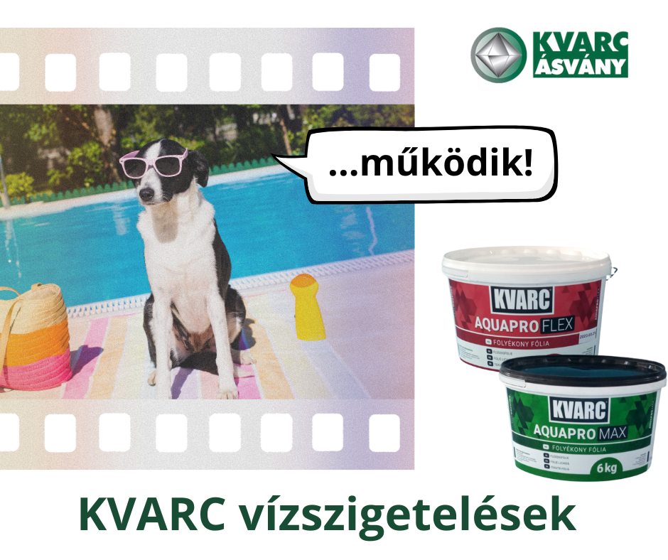 Ha j�nius, akkor v�zszigetel�s!